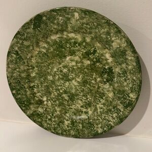 Very rare, Stangl, Green Caughley salad plate for Tiffany and Co.